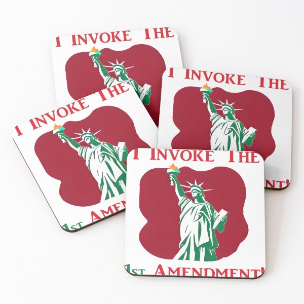 Item preview, I Invoke the 1st Amendment designed and sold by captainpeter.