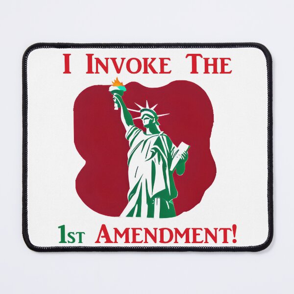 Item preview, I Invoke the 1st Amendment designed and sold by captainpeter.