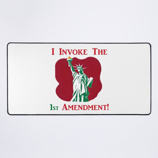 Item preview, I Invoke the 1st Amendment designed and sold by captainpeter.