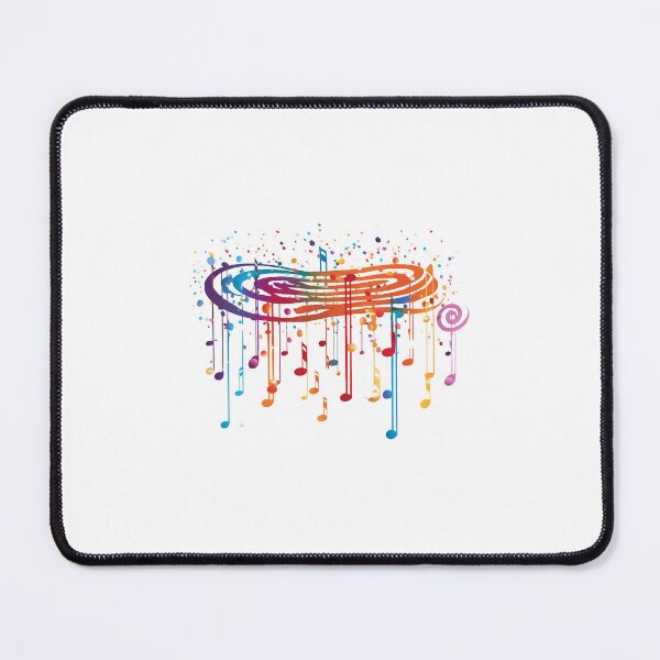 Item preview, Pattern of Notes and Raindrops designed and sold by lessyun.