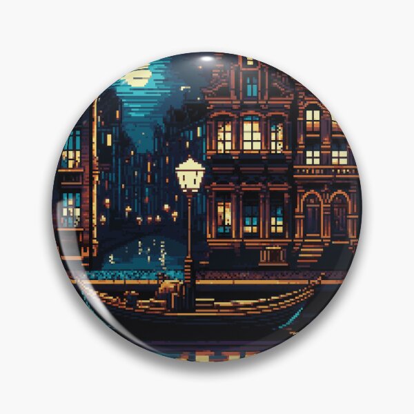 Item preview, Amsterdam Pixel Art Retro designed and sold by PixelAirlines.