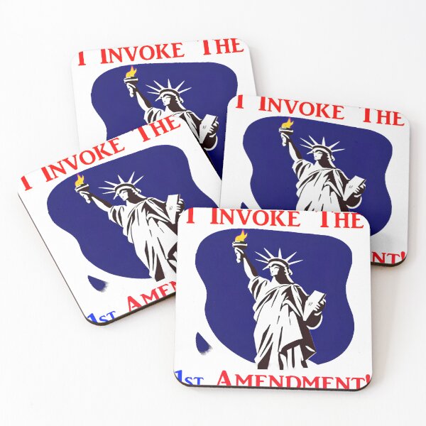 Item preview, I Invoke the 1st Amendment designed and sold by captainpeter.