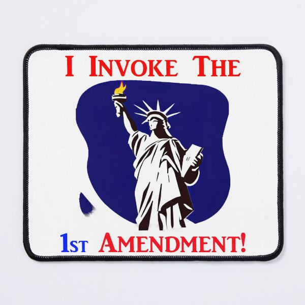 Item preview, I Invoke the 1st Amendment designed and sold by captainpeter.