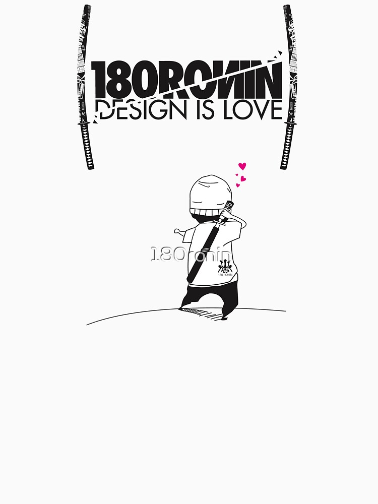 Thumbnail 7 of 7, Essential T-Shirt, Design is Love designed and sold by 180ronin.