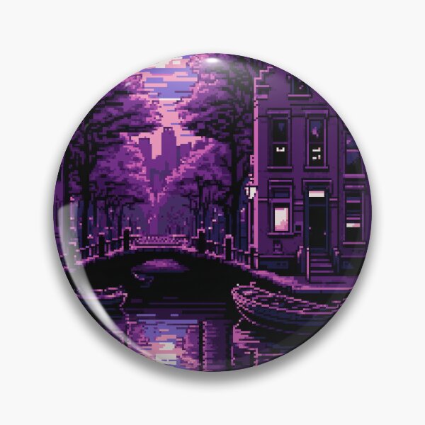 Item preview, Amsterdam Pixel Art Retro designed and sold by PixelAirlines.