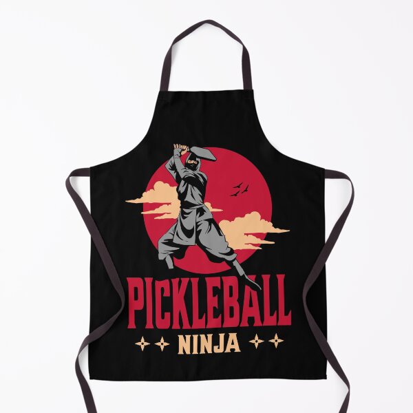 Item preview, Pickleball Ninja Japanese Art Samurai with Pickleball Paddle designed and sold by grinta2021.