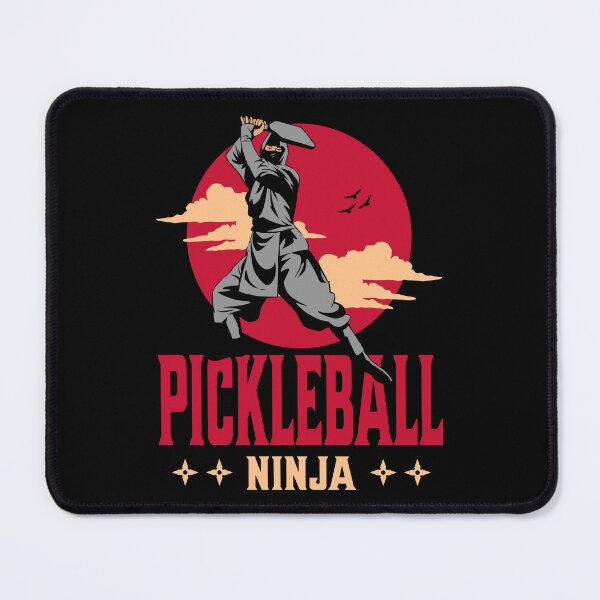 Item preview, Pickleball Ninja Japanese Art Samurai with Pickleball Paddle designed and sold by grinta2021.