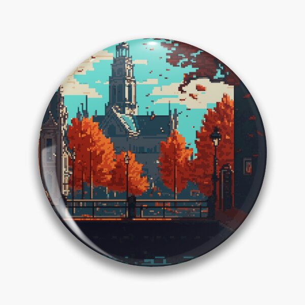 Item preview, Amsterdam Pixel Art Retro designed and sold by PixelAirlines.