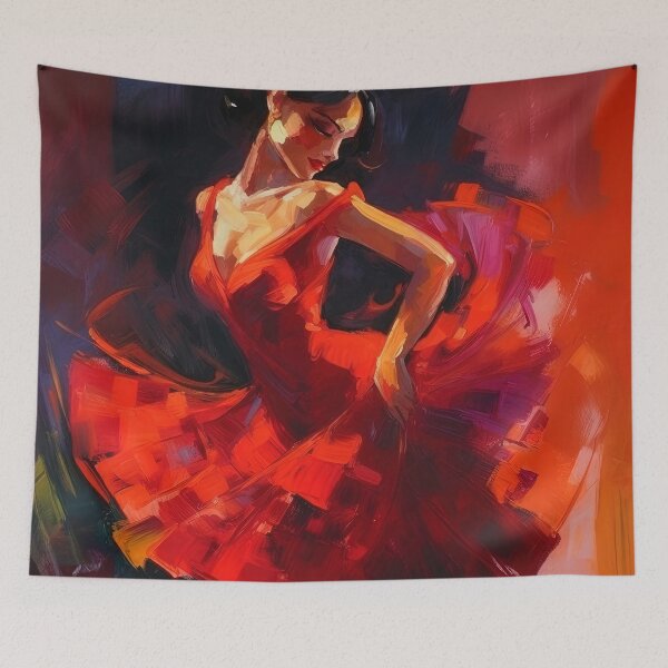Item preview, Flamenco Dancer designed and sold by AM FineArtPrints.