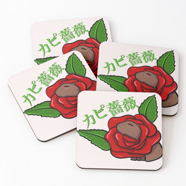Item preview, Capybara rose designed and sold by Plum-orange.