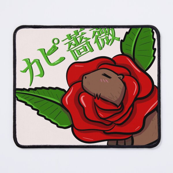 Item preview, Capybara rose designed and sold by Plum-orange.
