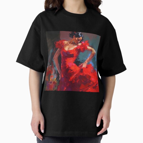 Vista previa del artículo con la obra «Bailaora Flamenca», diseñado y vendido por AM FineArtPrints.