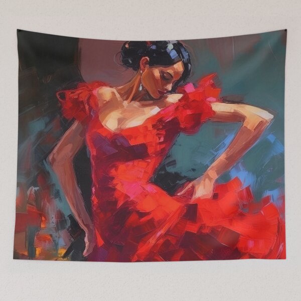 Item preview, Flamenco Dancer designed and sold by AM FineArtPrints.