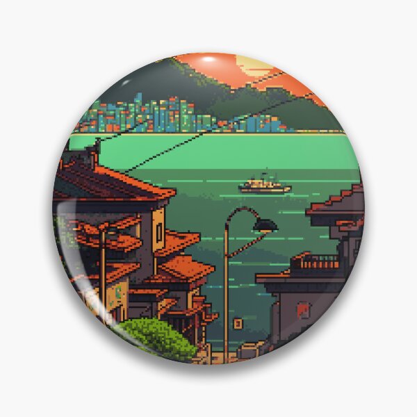 Item preview, Busan Pixel Art Retro designed and sold by PixelAirlines.