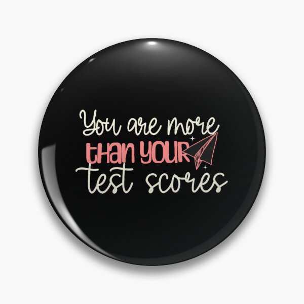 Item preview, you are more than a test score designed and sold by PopPizzazz.