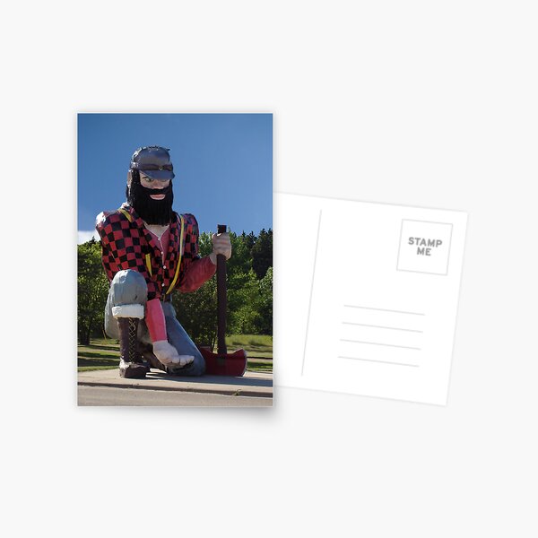 Paul Bunyan Postcard