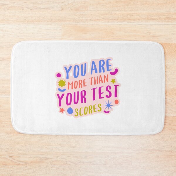 Item preview, you are more than a test score designed and sold by PopPizzazz.