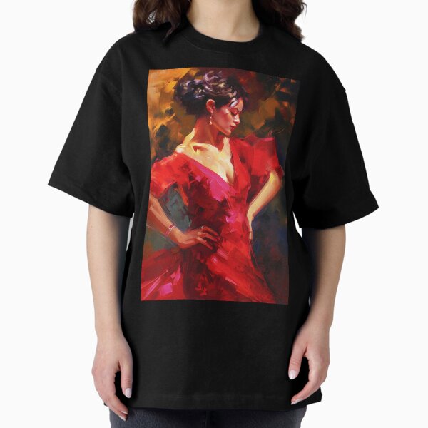Vista previa del artículo con la obra «Bailaora Flamenca», diseñado y vendido por AM FineArtPrints.