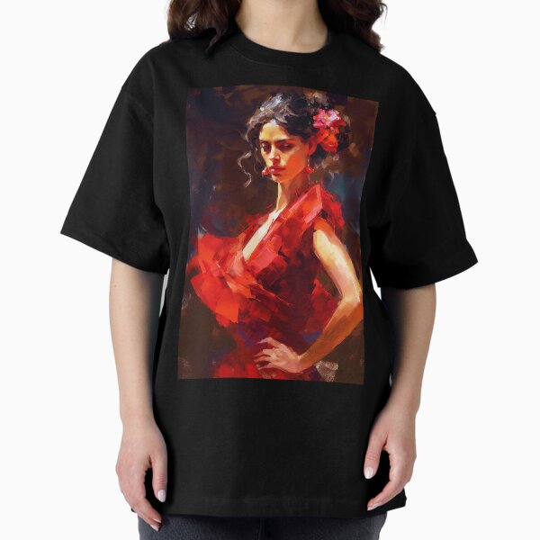 Vista previa del artículo con la obra «Bailaora Flamenca», diseñado y vendido por AM FineArtPrints.
