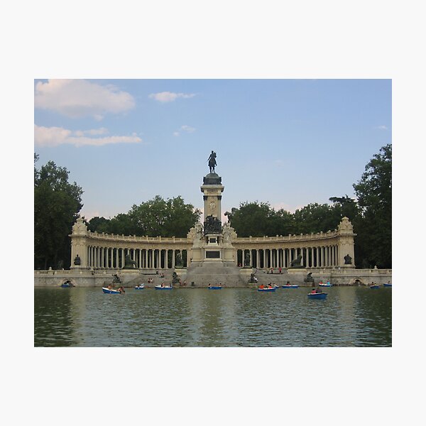Parque de Retiro Photographic Print