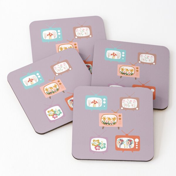 Item preview, Television flowers designed and sold by ValsCrazyCats.