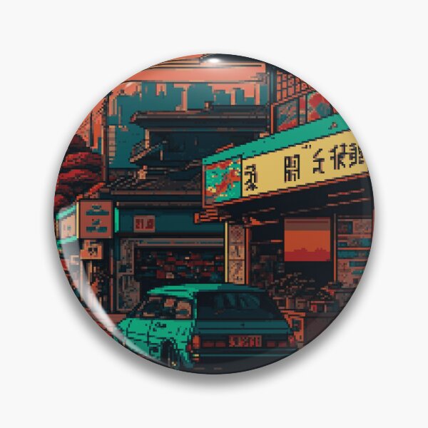 Item preview, Busan Pixel Art Retro designed and sold by PixelAirlines.