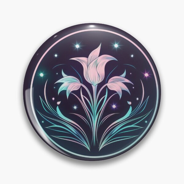 Item preview, Glowing Round Leaf Bellflowers designed and sold by Nocturne  Paws.