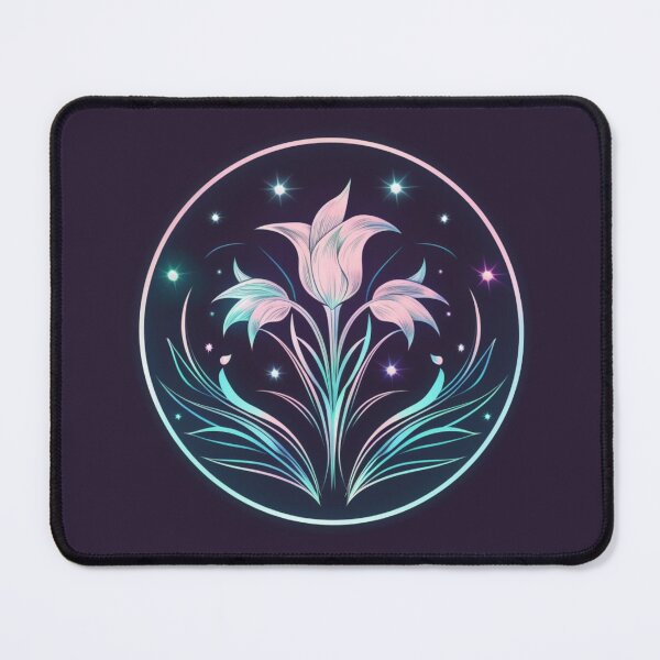 Item preview, Glowing Round Leaf Bellflowers designed and sold by Nocturne Paws.