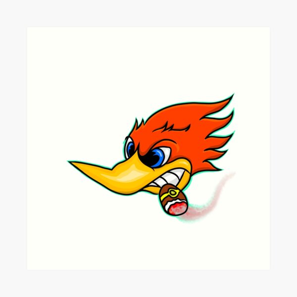 Item preview, Angry woodpecker smokes designed and sold by adelmassry.