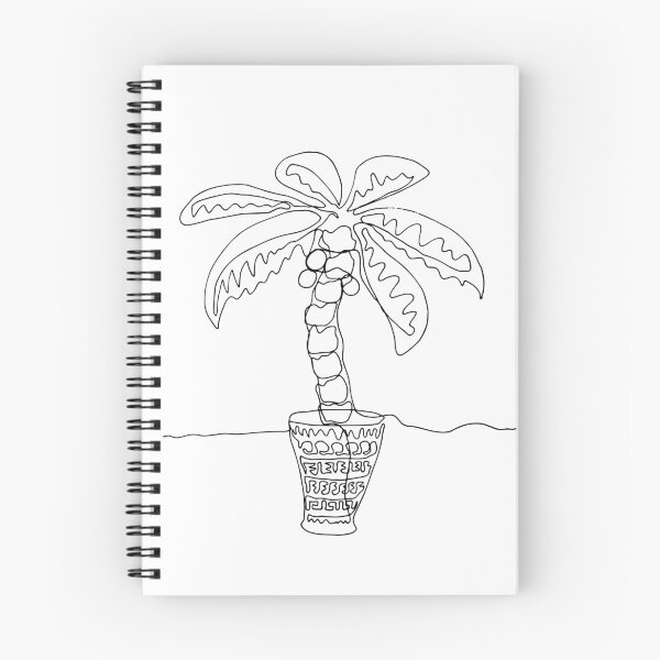 Item preview, Minimalistic illustration of a flower pot 4 designed and sold by sottovuoto.