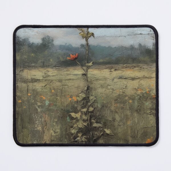 Item preview, Textured Expressionist Painting, Rustic Yellow Flower in Field, Himalayan Art Inspired, Nikon D850, Song Dynasty, Wall Art, Home Decor designed and sold by stateofhuman.