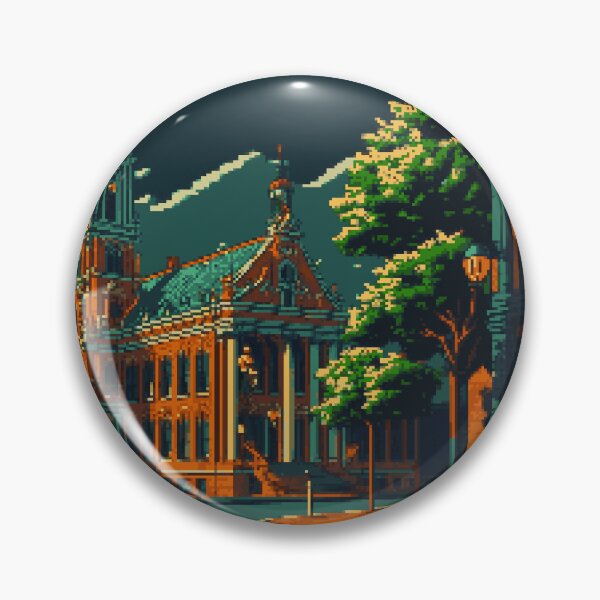 Item preview, Groningen Pixel Art Retro designed and sold by PixelAirlines.