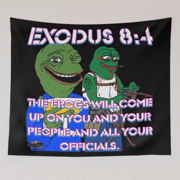 Item preview, Pepe  Exodus 8:4  designed and sold by Elliot Klugh.