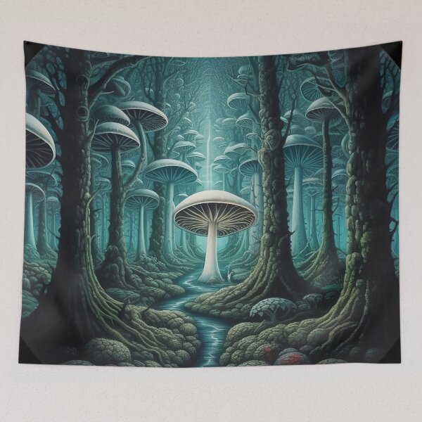 Item preview, Magic Mushrooms of Elphame, Mushroom Forest designed and sold by EtherealDreamin.