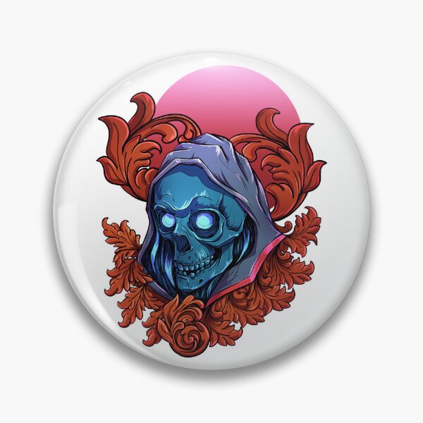 Item preview, Hooded Enigma Skull designed and sold by PVSKI.