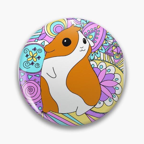 Item preview, Guinea pig mandala designed and sold by AlpacaSparkles.