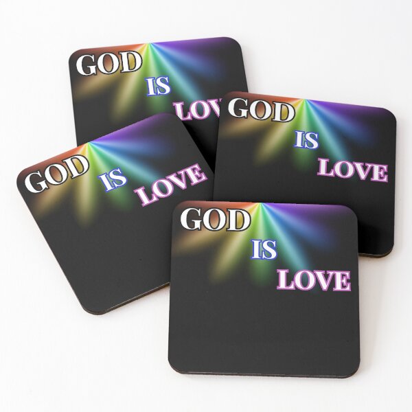 Item preview, God is Love - Full Rainbow, 7 Colours, Gods Promises Christian designed and sold by Ceramic Scripture.