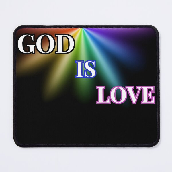 Item preview, God is Love - Full Rainbow, 7 Colours, Gods Promises Christian designed and sold by Ceramic Scripture.