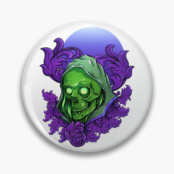 Item preview, Hooded Enigma Skull designed and sold by PVSKI.