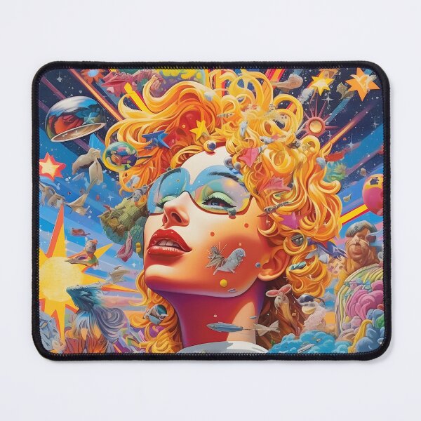 Item preview, 90s Surreal explosion of happiness and joy modern art graphic neo popart designed and sold by masatomio.