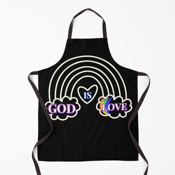 Item preview, God is Love - Cute Rainbow, 7 Colour Splash, Gods Promises Christian designed and sold by Ceramic Scripture.