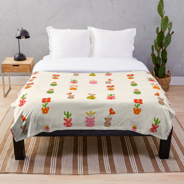Item preview, Elegant seamless pattern of flowers and cactus. designed and sold by thecreativerse.