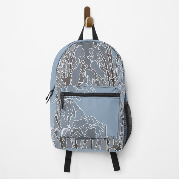 Item preview, winter trees and blue sky designed and sold by SunGraphicArt.