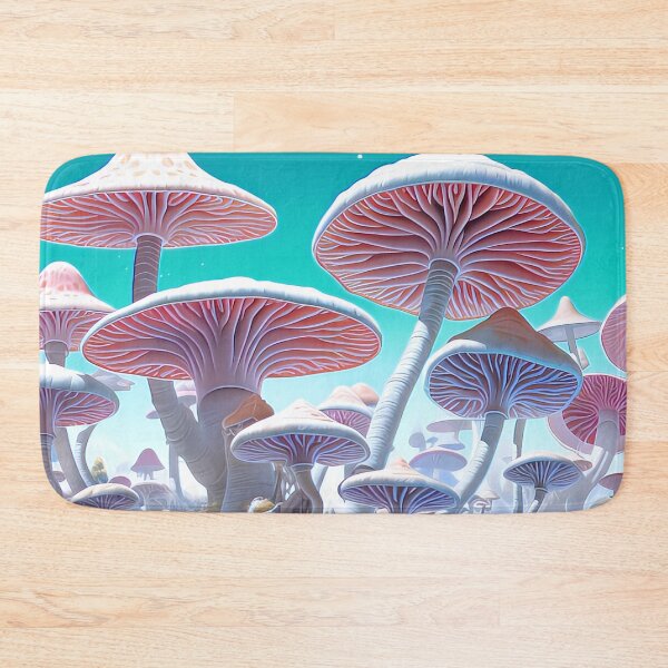 Item preview, Pink Mushroom Waterfalls | Mushroom Core | Prompt Art | AI Gen designed and sold by EtherealDreamin.