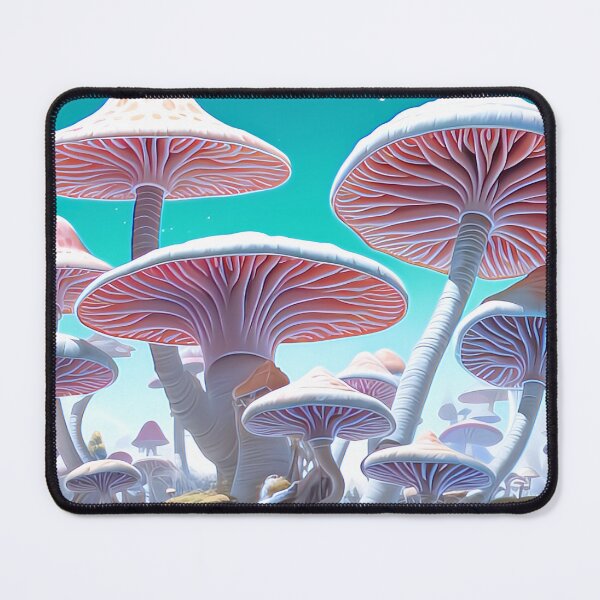 Item preview, Pink Mushroom Waterfalls | Mushroom Core | Prompt Art | AI Gen designed and sold by EtherealDreamin.