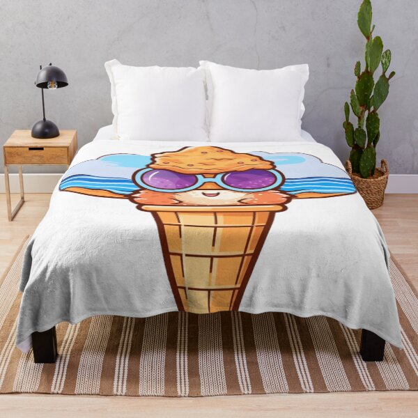Item preview, Ice cream at Sunny Beach designed and sold by Stickermagician.