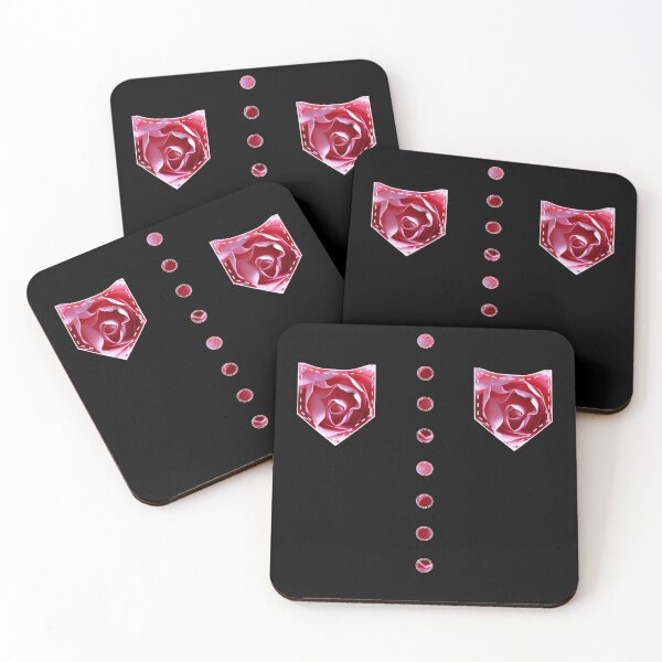 Item preview, Pink Rose Pockets Tee Retro Roses Lover Floral Gardener designed and sold by r-silver.