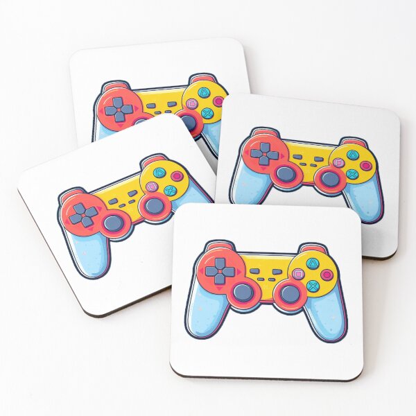Artikelvorschau, Cartoon-Gamepad entworfen und verkauft von Stickermagician.