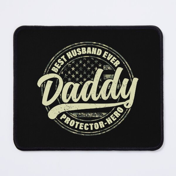 Item preview, Best Husband Ever Daddy Protector Hero Fathers Day Camo Flag designed and sold by GravitiTees.