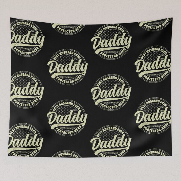Item preview, Best Husband Ever Daddy Protector Hero Fathers Day Camo Flag designed and sold by GravitiTees.